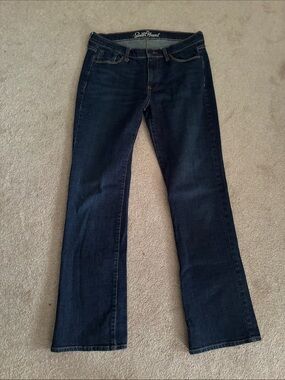 Old Navy Dark Wash Women Sweetheart  Jeans Size 8